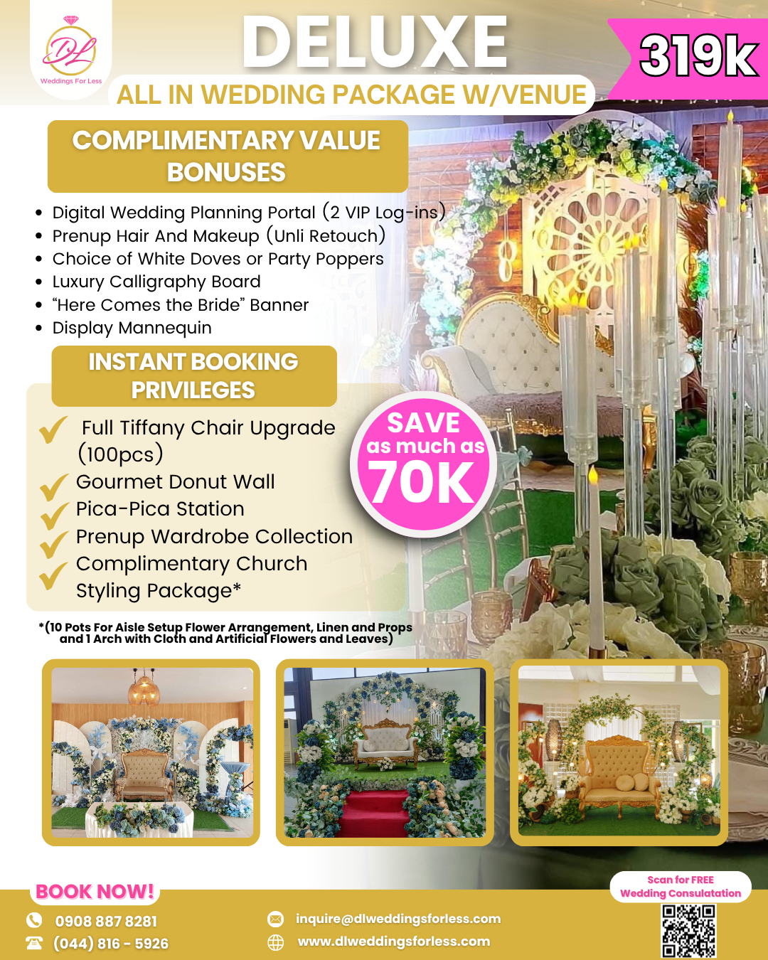 DELUXE ALL-IN WEDDING PACKAGE