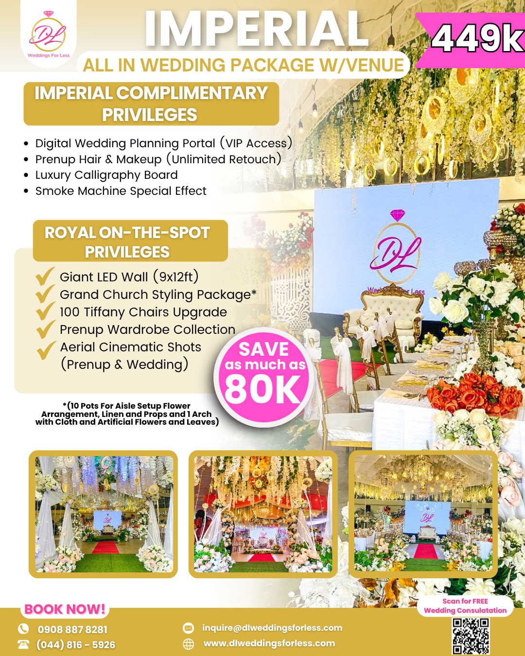IMPERIAL ALL-IN WEDDING PACKAGE