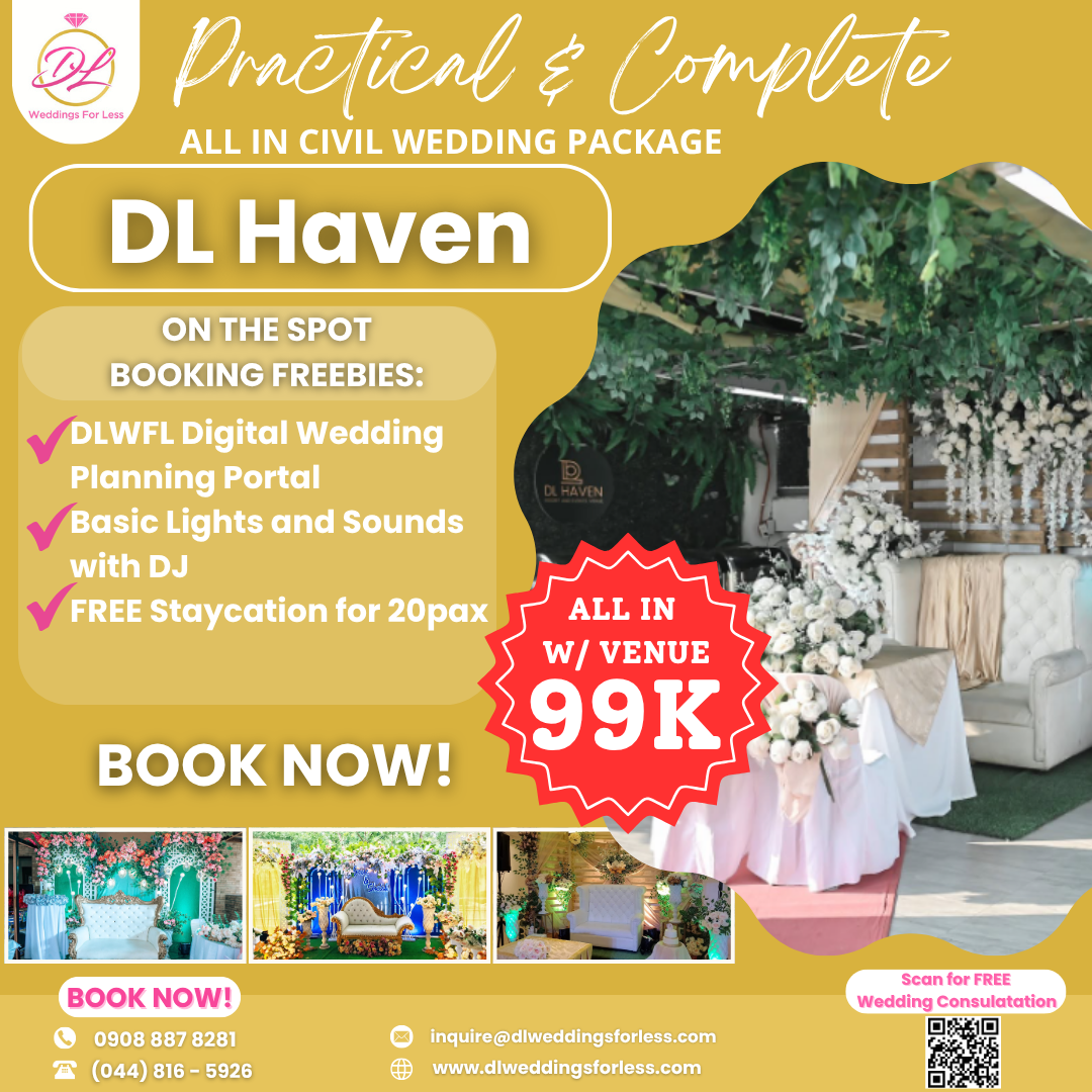 Civil All-in Wedding Package (Santa Maria Bulacan)